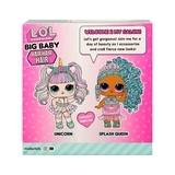 Игровой набор с мегакуклой L.O.L. SURPRISE! серии "Big Baby Hair Hair Hair" – Королева Всплеск - Pampik - 10