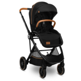 Універсальний візочок 3 в 1 Lionelo Riya 3in1 Black Onyx, чорний - Pampik - 20