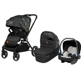 Універсальний візочок 3 в 1 Lionelo Mika Dreamin', чорний - Pampik