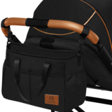 Універсальний візочок 3 в 1 Lionelo Riya 3in1 Black Onyx, чорний - Pampik - 19