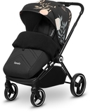 Універсальний візочок 2 в 1 Lionelo Mika Lovin, чорний - Pampik - 5