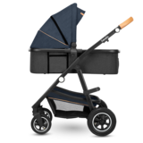 Універсальна коляска 2 в 1 Lionelo Amber 2 Blue Navy, темно-синій - Pampik - 8