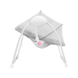 Крісло-гойдалка Lionelo Ruben Grey Rose, сірий - Pampik - 6