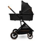 Універсальний візочок 2 в 1 Lionelo Riya 2in1 Black Onyx, чорний - Pampik - 18