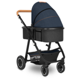 Універсальна коляска 2 в 1 Lionelo Amber 2 Blue Navy, темно-синій - Pampik - 4
