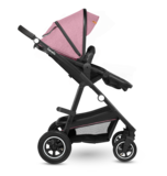 Універсальний візочок 2 в 1 Lionelo Amber Pink Rose, рожевий - Pampik - 8