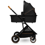 Універсальний візочок 2 в 1 Lionelo Riya 2in1 Black Onyx, чорний - Pampik - 17
