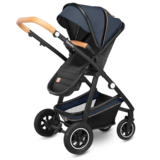 Універсальна коляска 2 в 1 Lionelo Amber 2 Blue Navy, темно-синій - Pampik - 12