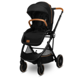 Універсальний візочок 2 в 1 Lionelo Riya 2in1 Black Onyx, чорний - Pampik - 2