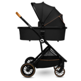 Універсальний візочок 2 в 1 Lionelo Riya 2in1 Black Onyx, чорний - Pampik - 19