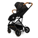 Універсальний візочок 3 в 1 Lionelo Riya 3in1 Black Onyx, чорний - Pampik - 21