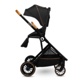 Універсальний візочок 2 в 1 Lionelo Riya 2in1 Black Onyx, чорний - Pampik - 14