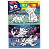 3D пазли-розмальовки Melissa&Doug Сафарі-Океан (MD8823) - Pampik