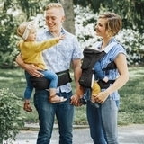 Сумка нагрудна Chicco Hip Seat, чорний (79147.42) - Pampik - 3