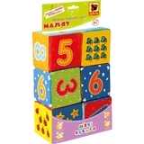 Набор мягких кубиков Масік Цифры (МС 090601-03) - Pampik