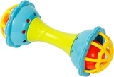 Игрушка-погремушка Lindo Гантеля, салатовый с голубым (Б 347) - Pampik - 2