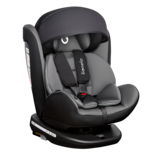Автокресло Lionelo Bastiaan Grey, black base, серый - Pampik - 7