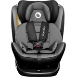 Автокресло Lionelo Bastiaan Grey, black base, серый - Pampik