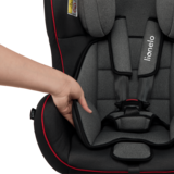 Автокресло Lionelo Liam Sporty Black, черный - Pampik - 7