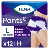Труси-підгузки для дорослих Tena Pants Plus Night Large, 12 шт. - Pampik