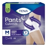 Труси-підгузки для дорослих Tena Pants Plus Night Мedium, 12 шт. - Pampik - 2