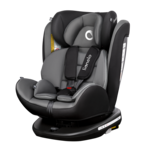 Автокресло Lionelo Bastiaan Grey, black base, серый - Pampik - 3