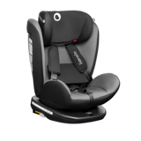 Автокресло Lionelo Bastiaan Grey, black base, серый - Pampik - 10