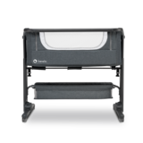 Ліжечко приставне Lionelo Timon, темно-сірий - Pampik - 2