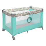 Манеж Lionelo Stefi Green Mint Multicolor, мятный - Pampik