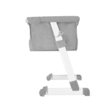 Кроватка приставная Lionelo Theo Concrete, серый - Pampik - 4