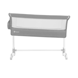 Кроватка приставная Lionelo Theo Concrete, серый - Pampik - 6