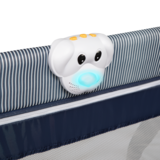 Ліжечко-манеж Lionelo Sven Plus Blue Navy, синій - Pampik - 10