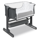 Ліжечко приставне Lionelo Timon, темно-сірий - Pampik - 18