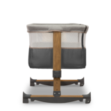 Ліжечко приставне Lionelo Leonie Grey Stone, темно-сірий - Pampik - 8