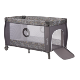 Ліжечко-манеж Lionelo Sven Plus Grey Scandi, сірий - Pampik - 7