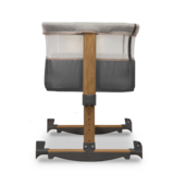 Ліжечко приставне Lionelo Leonie Grey Stone, темно-сірий - Pampik - 12