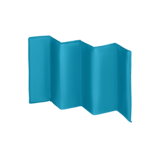 Манеж Lionelo Stefi Green Turquoise, бірюзовий - Pampik - 6