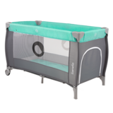 Ліжечко-манеж Lionelo Sven Plus Turquoise Grey, бірюзовий - Pampik - 6
