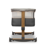 Ліжечко приставне Lionelo Leonie Grey Stone, темно-сірий - Pampik - 7