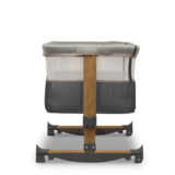 Ліжечко приставне Lionelo Leonie Grey Stone, темно-сірий - Pampik - 3