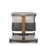 Ліжечко приставне Lionelo Leonie Grey Stone, темно-сірий - Pampik - 17