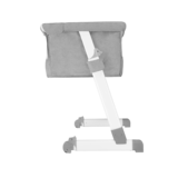 Кроватка приставная Lionelo Theo Concrete, серый - Pampik - 11