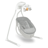 Колисальний центр Lionelo Henny Grey Dove, сірий - Pampik - 7