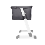 Ліжечко приставне Lionelo Theo Dark Grey, темно-сірий - Pampik - 18