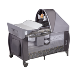 Ліжечко-манеж Lionelo Sven Plus Grey Scandi, сірий - Pampik - 2