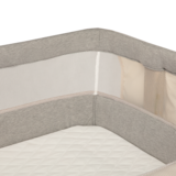 Кроватка приставная Lionelo Leonie Beige Sand, бежевый - Pampik - 20