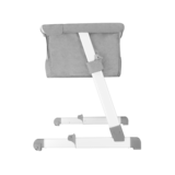 Кроватка приставная Lionelo Theo Concrete, серый - Pampik - 3