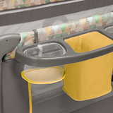 Ліжечко-манеж Lionelo Sven Plus Yellow Scandi, жовтий - Pampik - 6