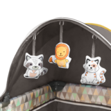 Ліжечко-манеж Lionelo Sven Plus Yellow Scandi, жовтий - Pampik - 11