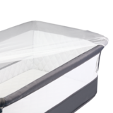 Ліжечко приставне Lionelo Theo Dark Grey, темно-сірий - Pampik - 6